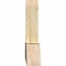 Ekena Millwork Portland Rough Sawn Timber Gable Bracket, Douglas Fir, 60"W x 20"H x 4"D x 6"F, 8/12 Pitch GBW060X20X0406POR00RDF - alternate 5